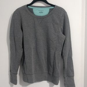 Women's dark Heather gray sweatshirt